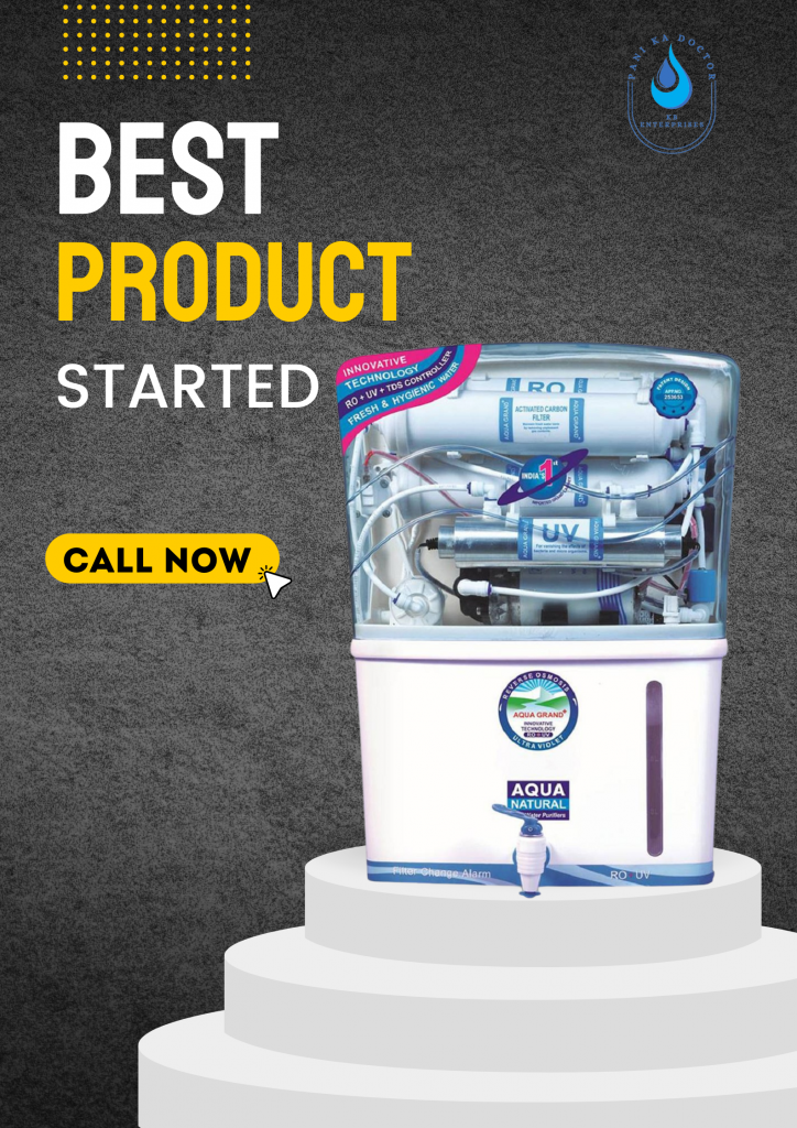 Water purifier rent services